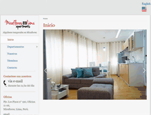 Tablet Screenshot of mirafloreslimaapartments.com